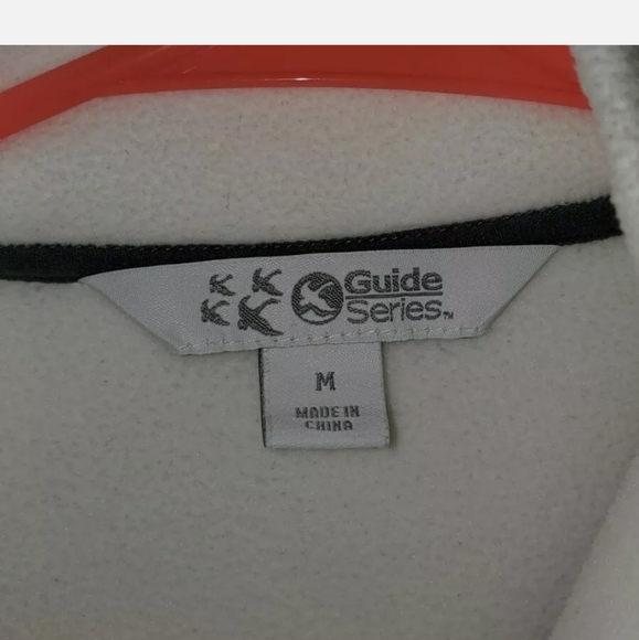 Gander Mountain Guide Series fleece jacket white size Medium - Picture 2 of 8